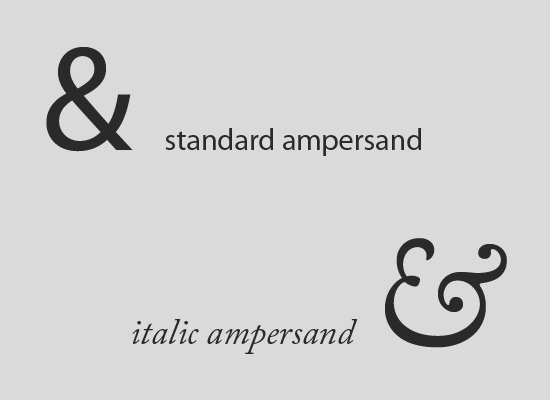 2-ampersand in 